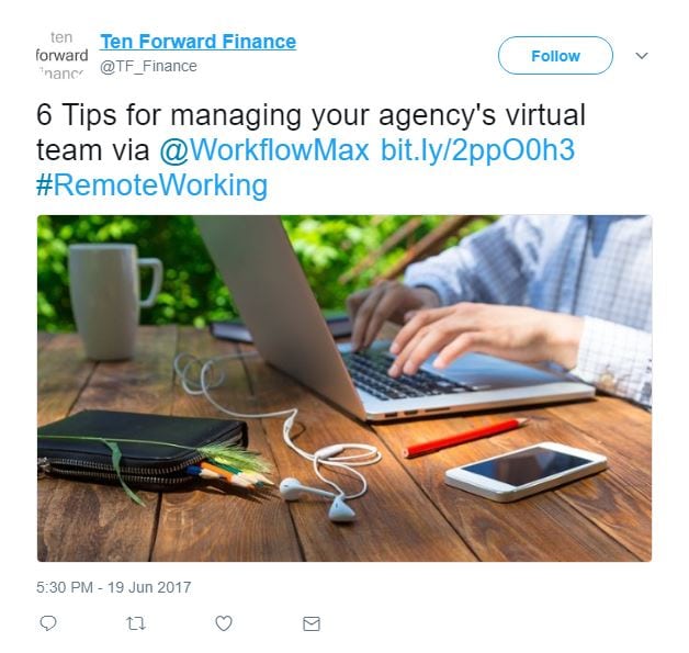 social media posting for accountants
