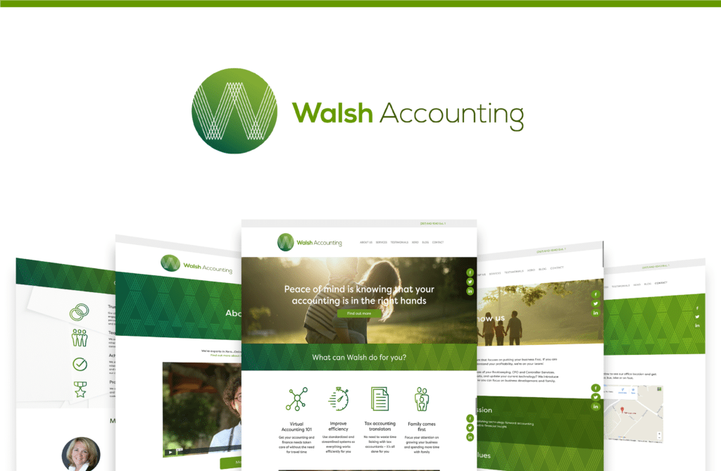 Walsh Accounting Solutions pages