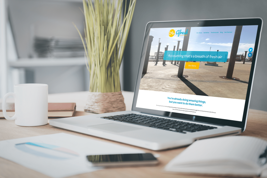 Afresh Accountants - Brand and website case study