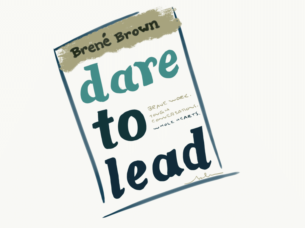 brene brown dare to lead sketchnote KLR