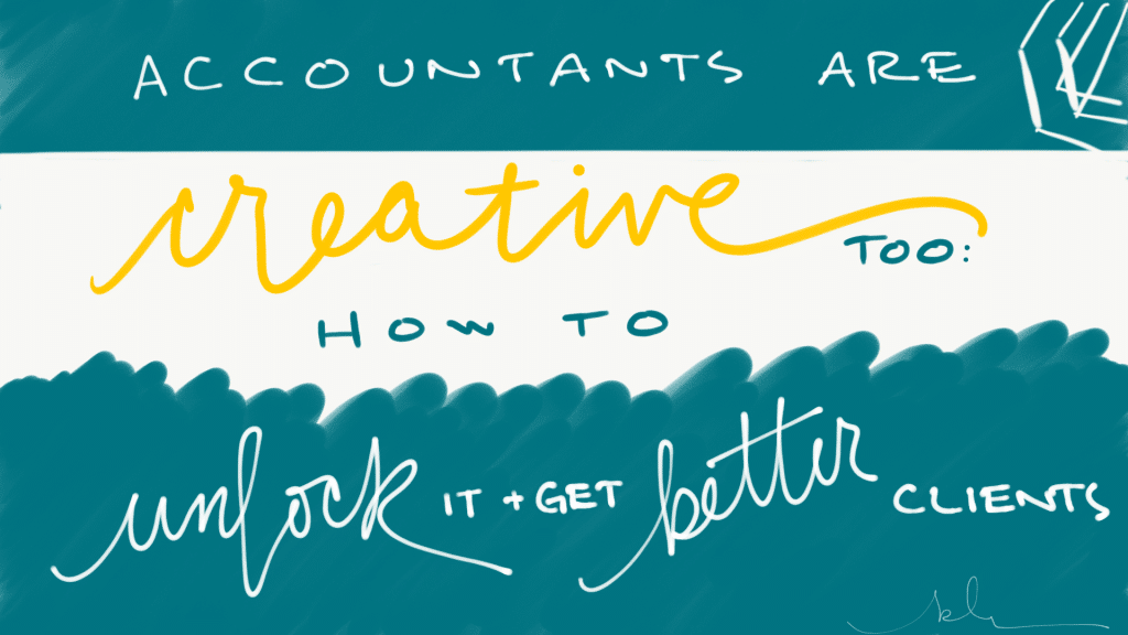 Accountants are creative too (no, not the illegal kind)