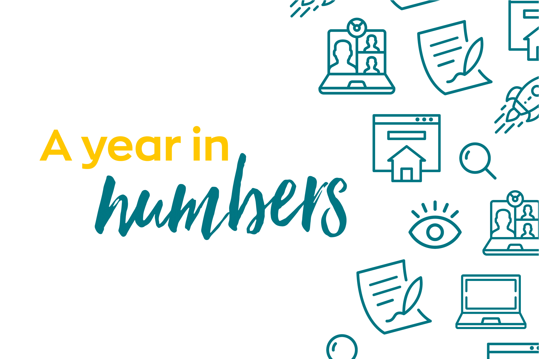A year in numbers
